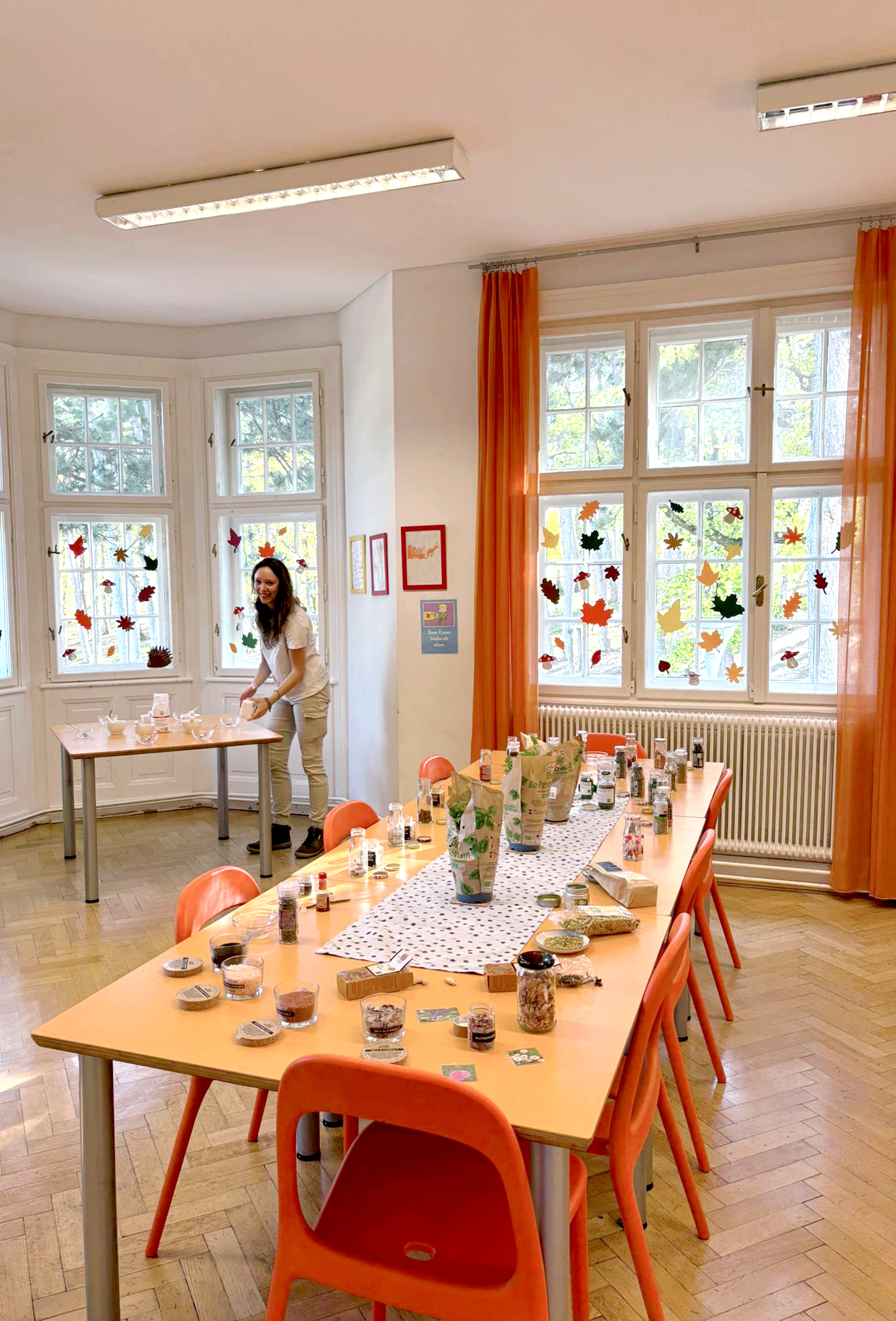 kräuterworkshop in der schule